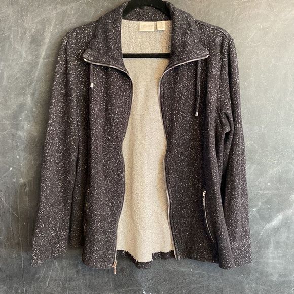 Zenergy by Chico’s size 2 lightweight jacket - Picture 9 of 13